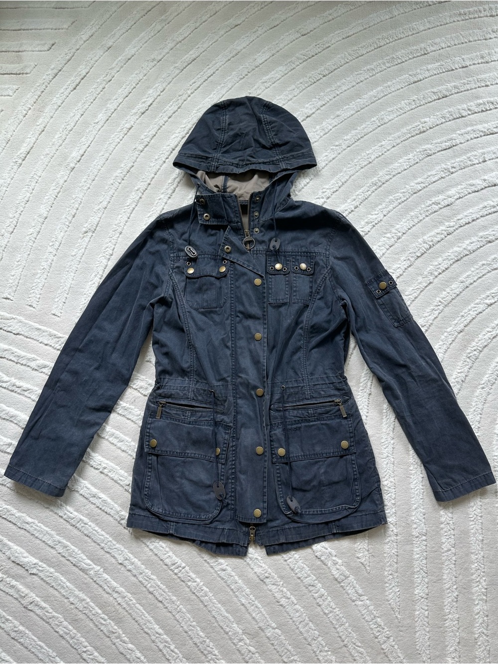 Barbour | Navy Hawkstone Utility Parka
